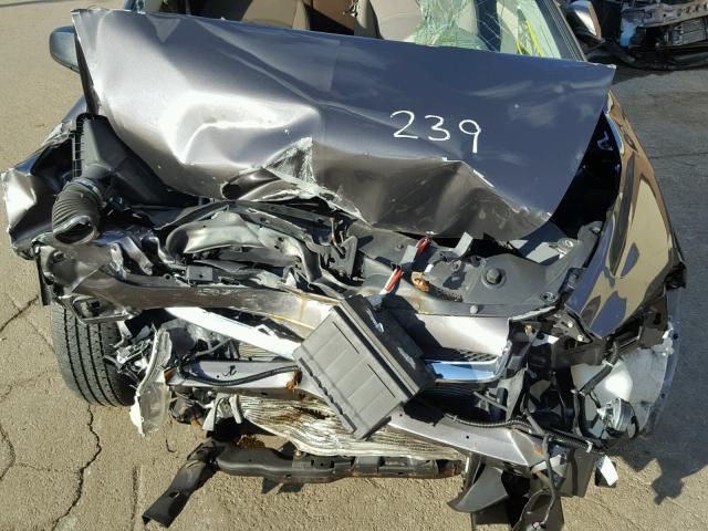 1G1ZB5E13BF279307 - 2011 CHEVROLET MALIBU LS ნაცრისფერი ფოტო 7