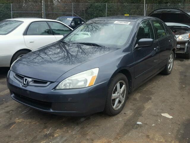 1HGCM56895A114402 - 2005 HONDA ACCORD EX CHARCOAL photo 2