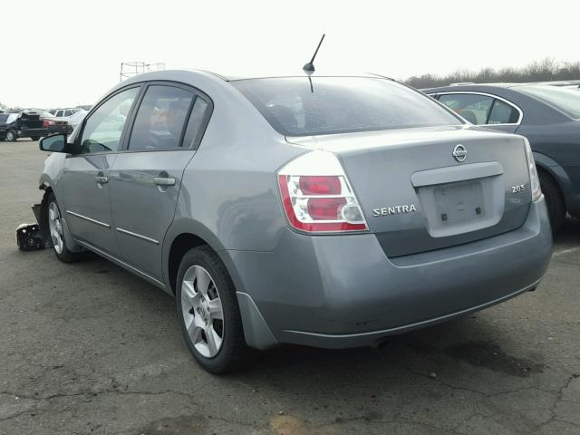 3N1AB61E37L667642 - 2007 NISSAN SENTRA 2.0 CHARCOAL photo 3