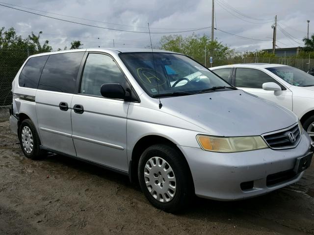 5FNRL18504B011625 - 2004 HONDA ODYSSEY LX SILVER photo 1