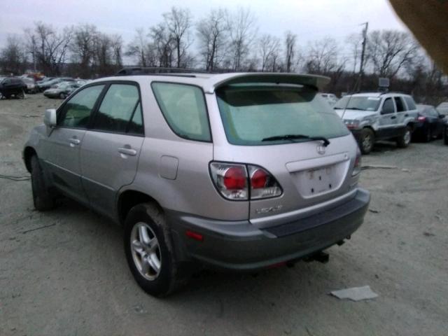 JTJHF10U320250830 - 2002 LEXUS RX 300 SILVER photo 3