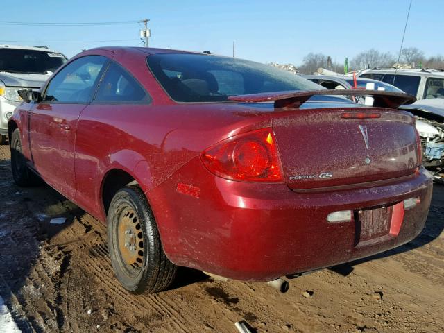 1G2AL18FX87305278 - 2008 PONTIAC G5 RED photo 3