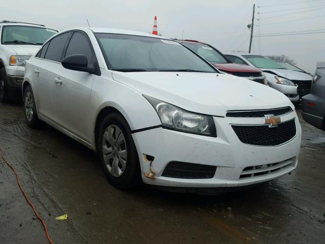 1G1PC5SH9C7343979 - 2012 CHEVROLET CRUZE LS WHITE photo 1