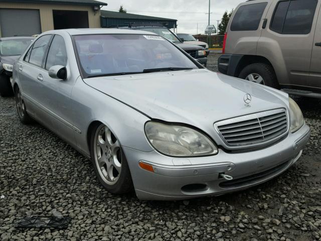 WDBNG78J52A226294 - 2002 MERCEDES-BENZ S 600 SILVER photo 1