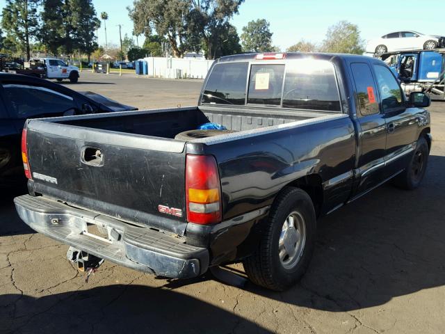 2GTEC19T231351534 - 2003 GMC NEW SIERRA BLACK photo 4