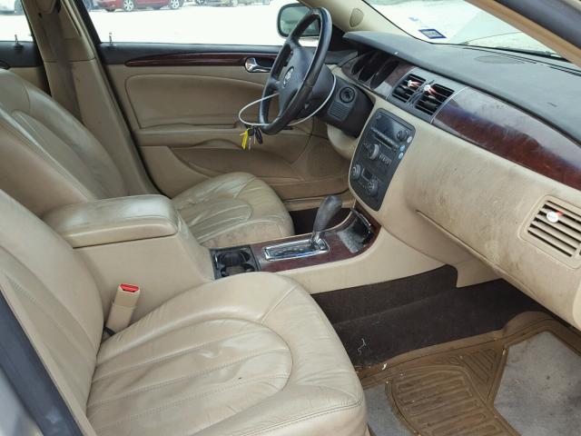 1G4HD57227U100756 - 2007 BUICK LUCERNE CX GOLD photo 5