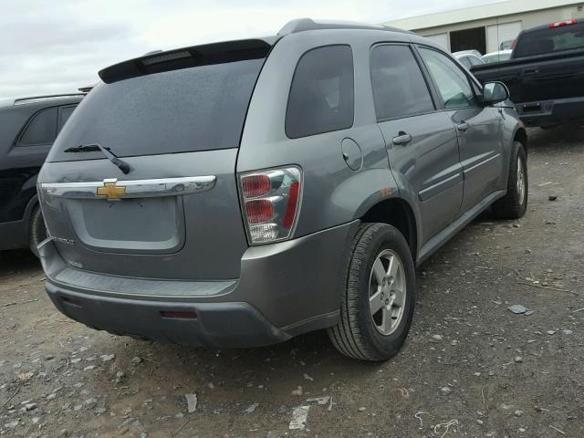 2CNDL63F066047133 - 2006 CHEVROLET EQUINOX LT GRAY photo 4