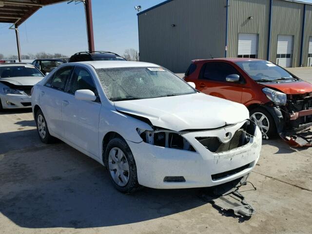 4T4BE46K18R019253 - 2008 TOYOTA CAMRY CE WHITE photo 1