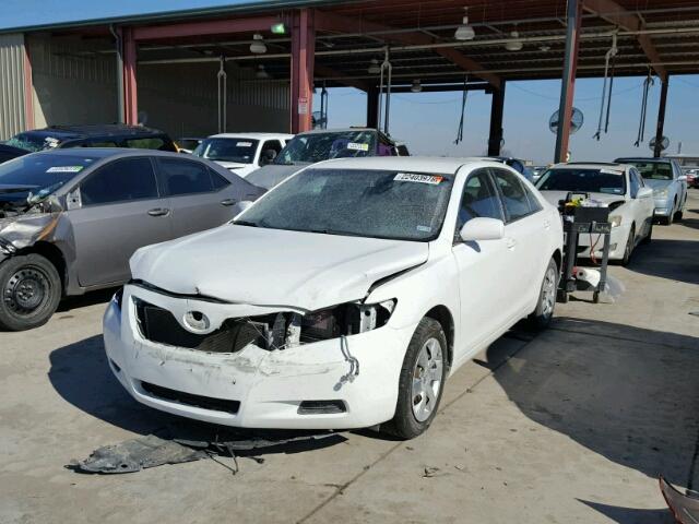 4T4BE46K18R019253 - 2008 TOYOTA CAMRY CE WHITE photo 2