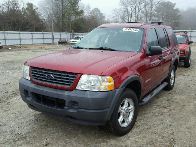 1FMZU72K14UB08219 - 2004 FORD EXPLORER X RED photo 2