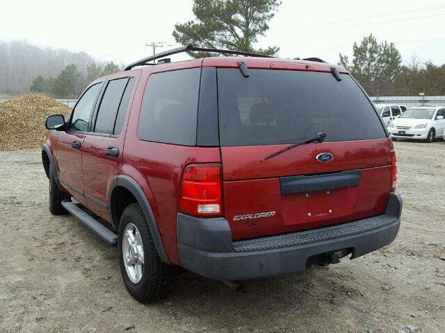 1FMZU72K14UB08219 - 2004 FORD EXPLORER X RED photo 3