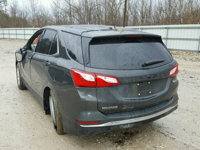 3GNAXJEV6JS547267 - 2018 CHEVROLET EQUINOX LT BLACK photo 3