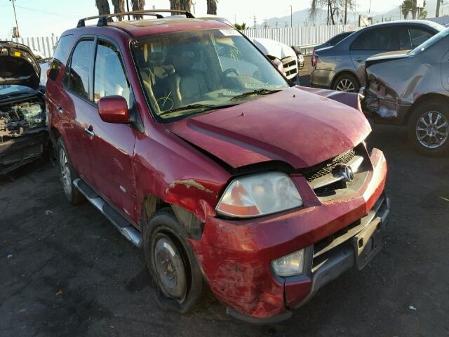 2HNYD18823H551354 - 2003 ACURA MDX TOURIN RED photo 1