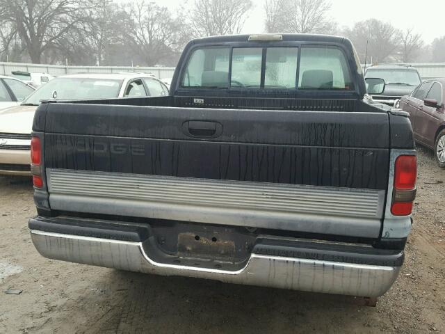 1B7HC16Y6TS570865 - 1996 DODGE RAM 1500 BLACK photo 6