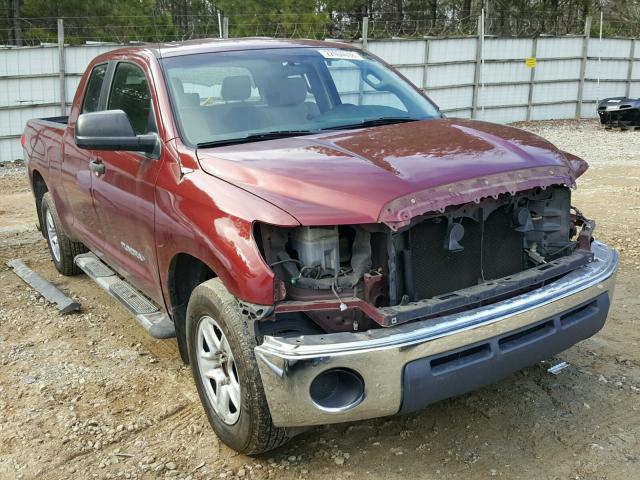 5TFRU54109X017980 - 2009 TOYOTA TUNDRA DOU BURGUNDY photo 1