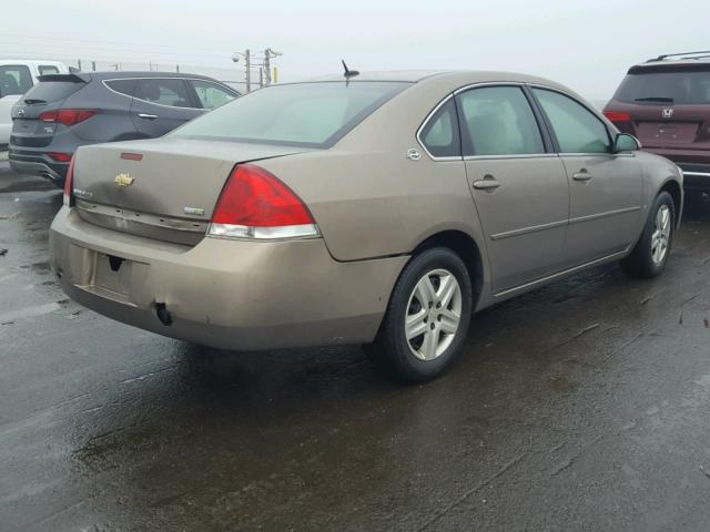 2G1WB58K279289415 - 2007 CHEVROLET IMPALA LS BROWN photo 4