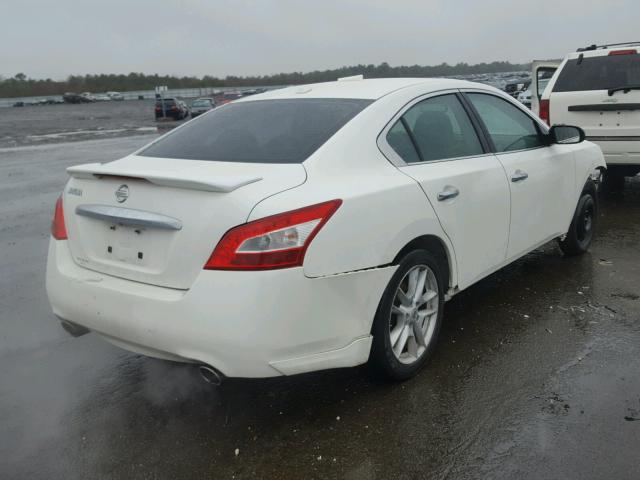 1N4AA5AP2BC819450 - 2011 NISSAN MAXIMA S WHITE photo 4