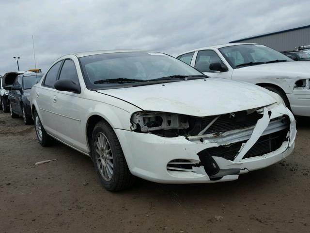 1C3EL46X95N531074 - 2005 CHRYSLER SEBRING WHITE photo 1