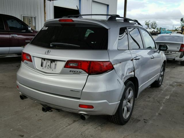 5J8TB185X7A005189 - 2007 ACURA RDX TECHNO SILVER photo 4