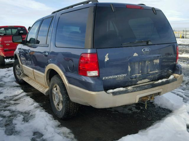 1FMFU18536LA43044 - 2006 FORD EXPEDITION BLUE photo 3