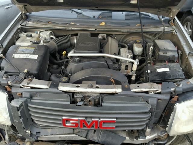 1GKES16S636150795 - 2003 GMC ENVOY XL TAN photo 7