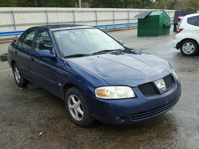 3N1CB51DX6L560080 - 2006 NISSAN SENTRA 1.8 BLUE photo 1