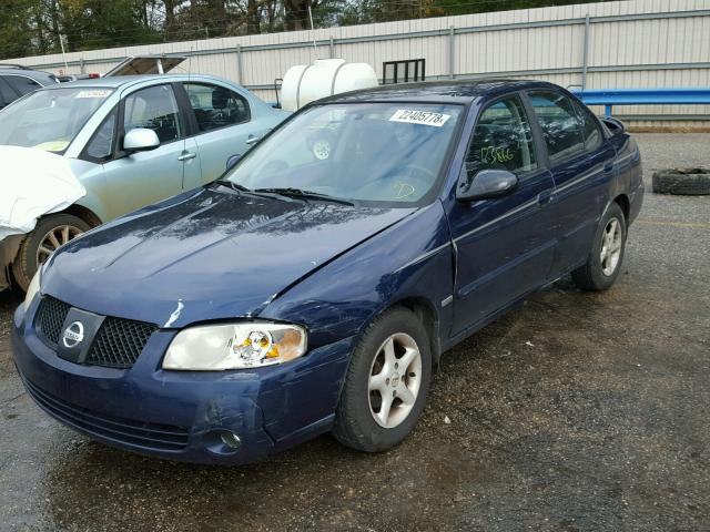 3N1CB51DX6L560080 - 2006 NISSAN SENTRA 1.8 BLUE photo 2