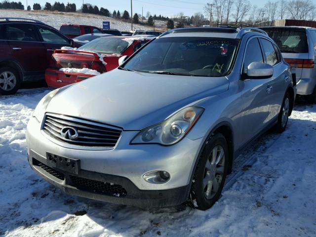 JNKAJ09F28M360589 - 2008 INFINITI EX35 BASE GRAY photo 2