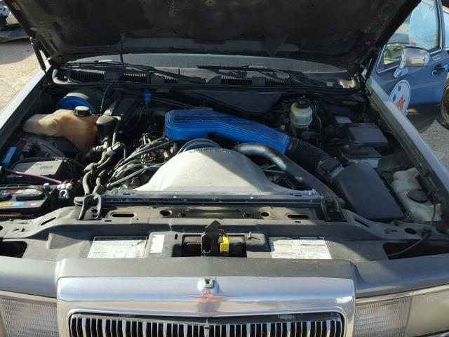 1LNLM81W4RY649670 - 1994 LINCOLN TOWN CAR E GRAY photo 7