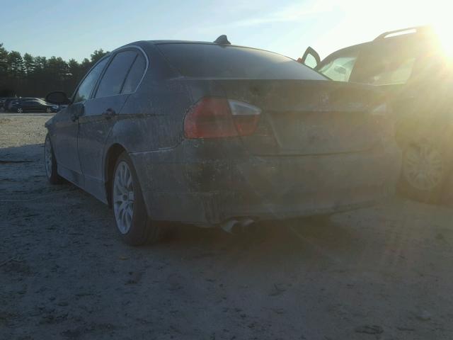 WBAVD33566KV61087 - 2006 BMW 330 XI GREEN photo 3