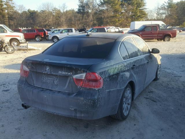 WBAVD33566KV61087 - 2006 BMW 330 XI GREEN photo 4