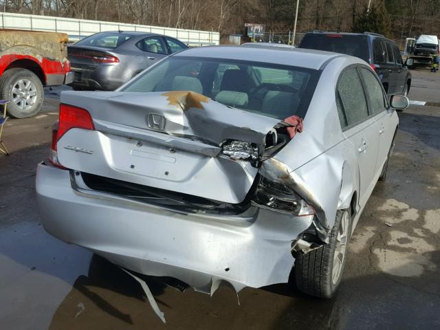2HGFA1F82AH528163 - 2010 HONDA CIVIC EX ვერცხლისფერი ფოტო 4