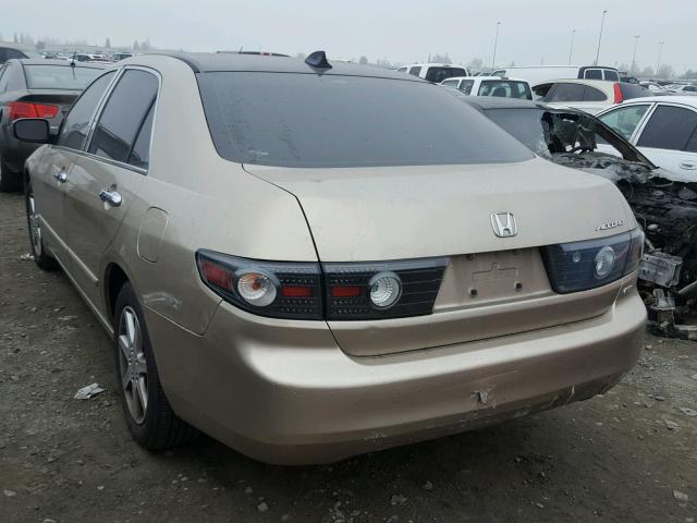 1HGCM66503A081587 - 2003 HONDA ACCORD EX GOLD photo 3