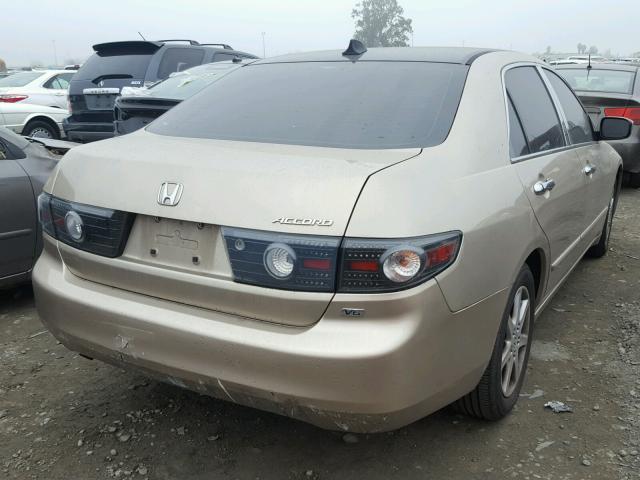 1HGCM66503A081587 - 2003 HONDA ACCORD EX GOLD photo 4