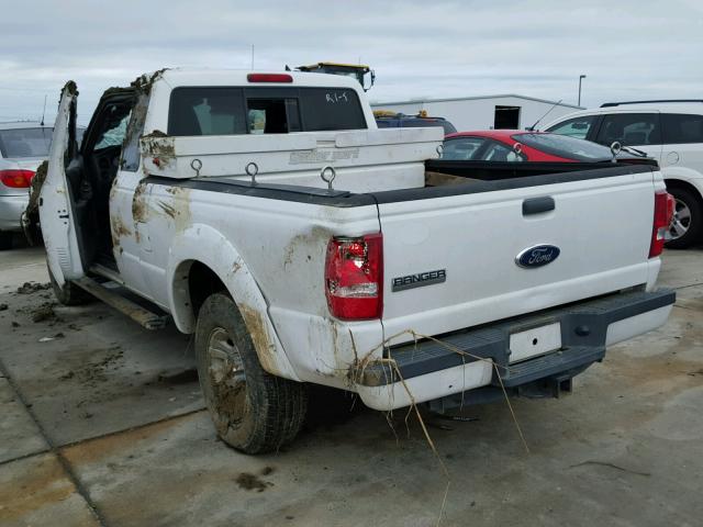 1FTKR1EE8BPA72034 - 2011 FORD RANGER SUP WHITE photo 3