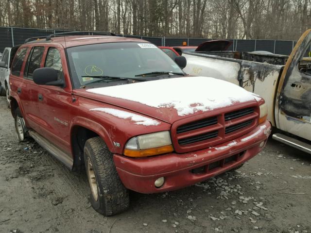 1B4HS28Z6XF589250 - 1999 DODGE DURANGO RED photo 1