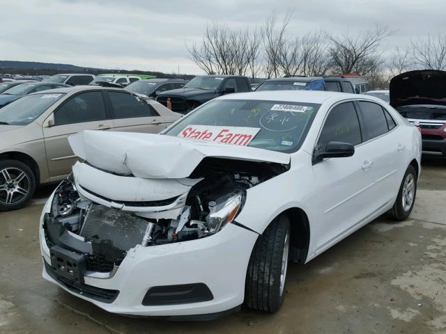 1G11B5SA4GF165096 - 2016 CHEVROLET MALIBU LIM WHITE photo 2