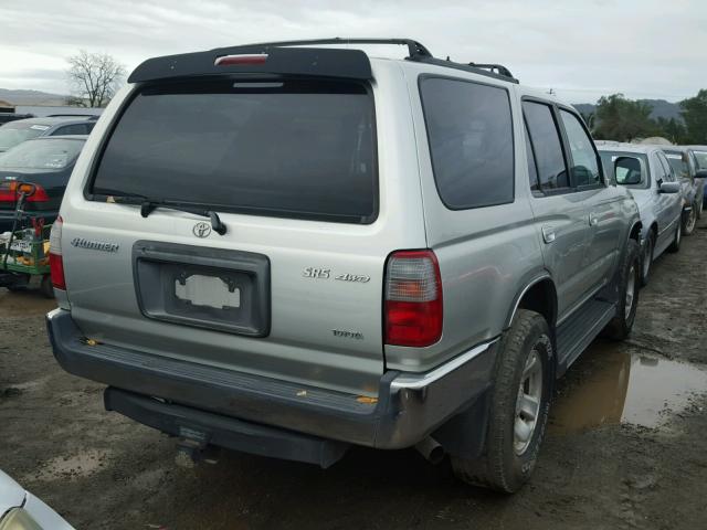 JT3HN86R7Y0288236 - 2000 TOYOTA 4RUNNER SR SILVER photo 4