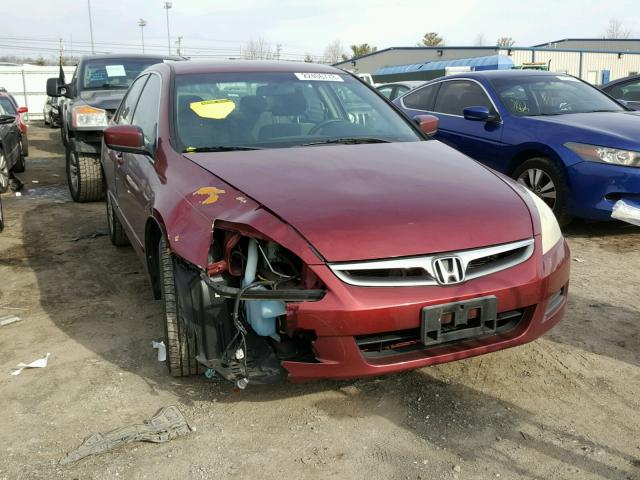 1HGCM56376A181862 - 2006 HONDA ACCORD SE MAROON photo 9