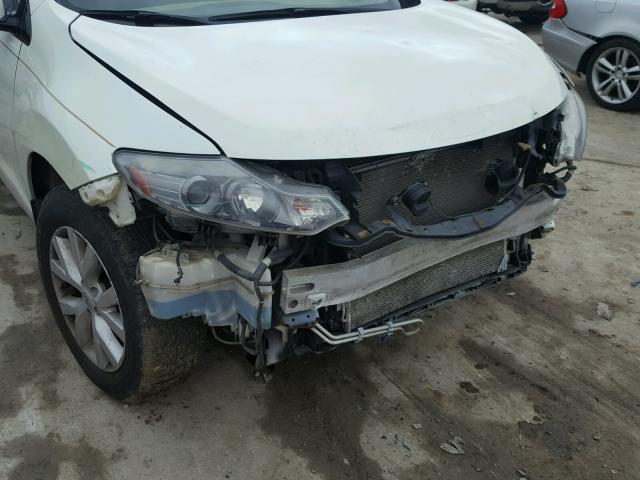 JN8AZ1MW0BW163184 - 2011 NISSAN MURANO S WHITE photo 9