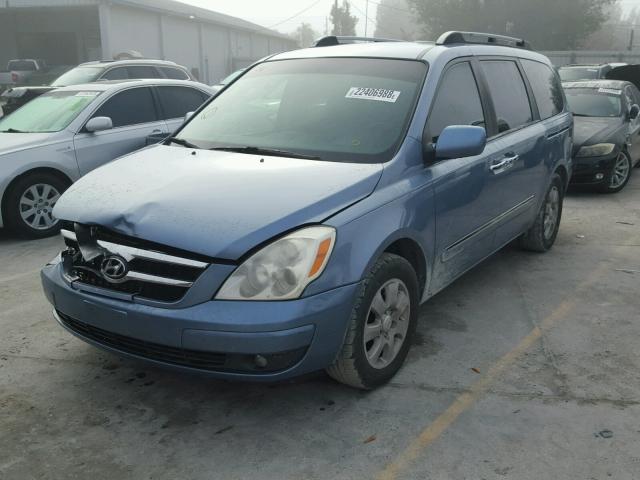 KNDMC233476017112 - 2007 HYUNDAI ENTOURAGE BLUE photo 2