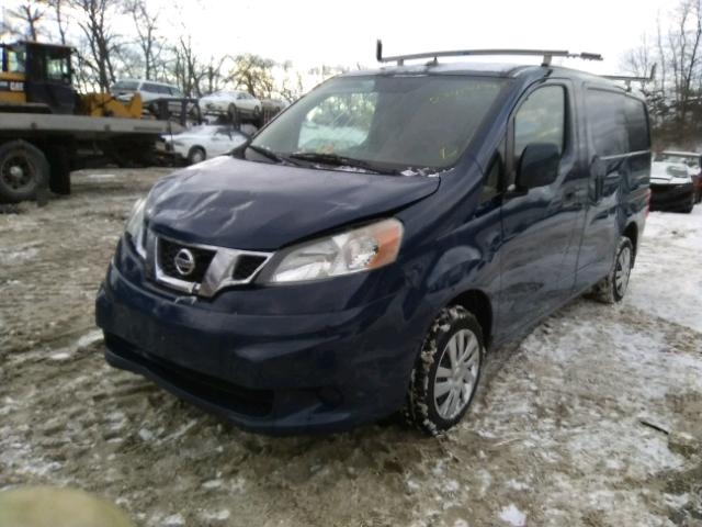 3N6CM0KN6FK691169 - 2015 NISSAN NV200 2.5S BLUE photo 2