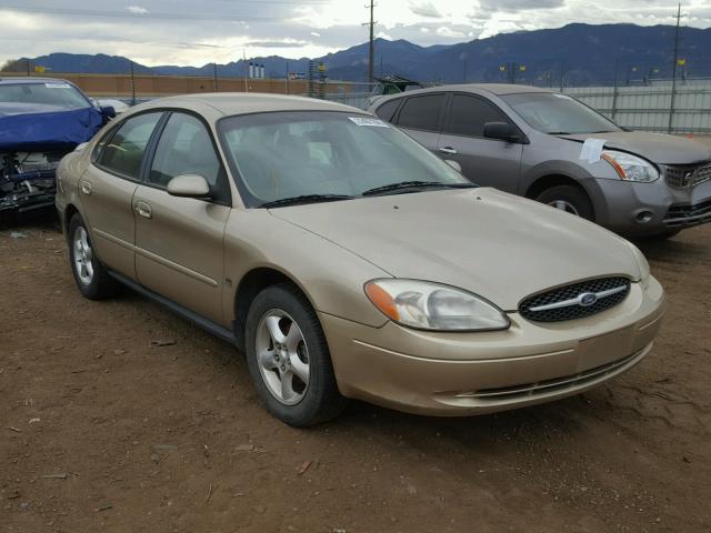 1FAFP55S6YG226713 - 2000 FORD TAURUS SES BEIGE photo 1