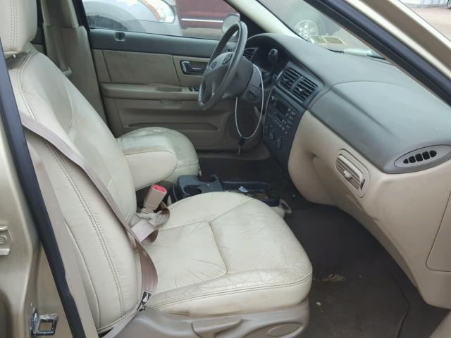 1FAFP55S6YG226713 - 2000 FORD TAURUS SES BEIGE photo 5