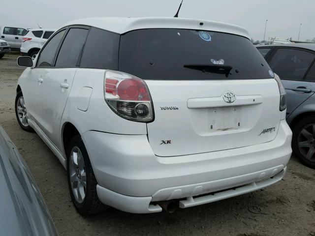 2T1KR32E27C658475 - 2007 TOYOTA COROLLA MA WHITE photo 3