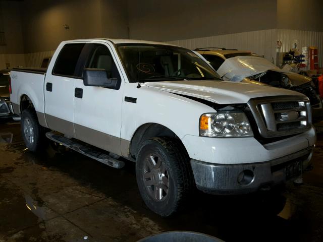 1FTPW14V47FB61399 - 2007 FORD F150 SUPER WHITE photo 1