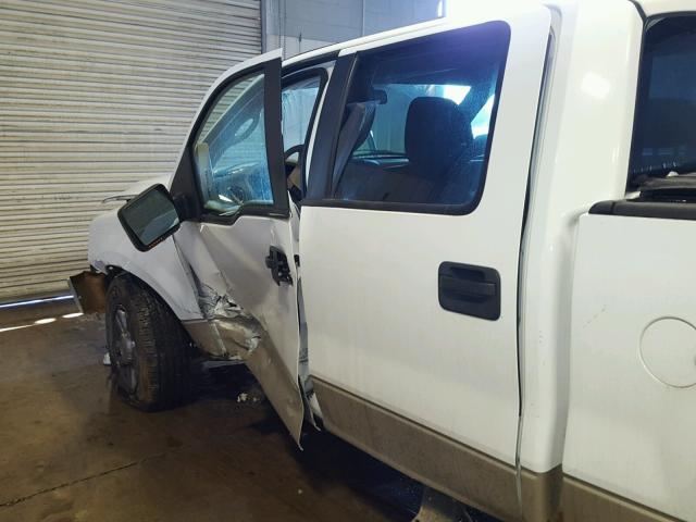 1FTPW14V47FB61399 - 2007 FORD F150 SUPER WHITE photo 10