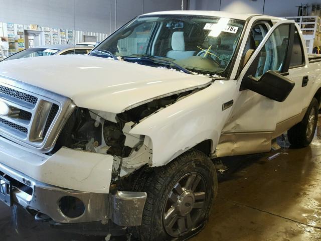 1FTPW14V47FB61399 - 2007 FORD F150 SUPER WHITE photo 9