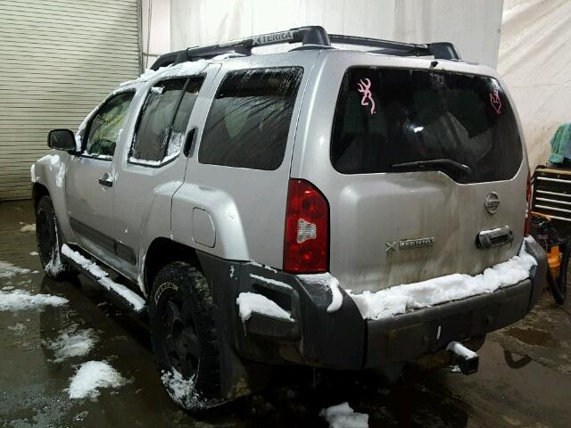 5N1AN08W96C547656 - 2006 NISSAN XTERRA OFF SILVER photo 3