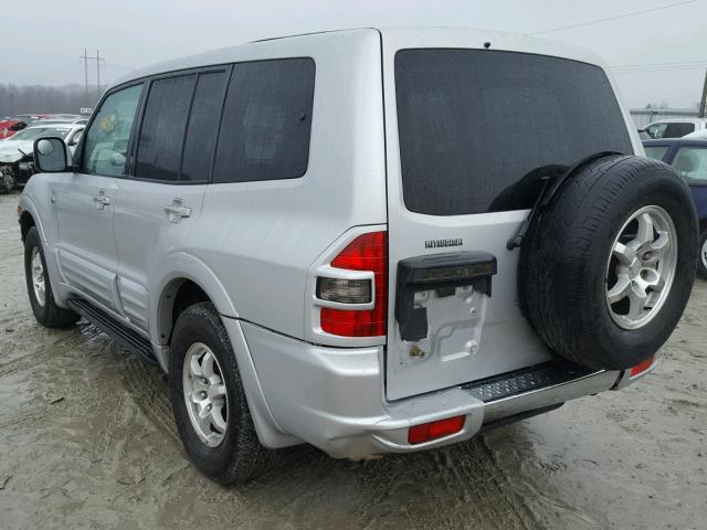 JA4MW51R92J068010 - 2002 MITSUBISHI MONTERO LI SILVER photo 3